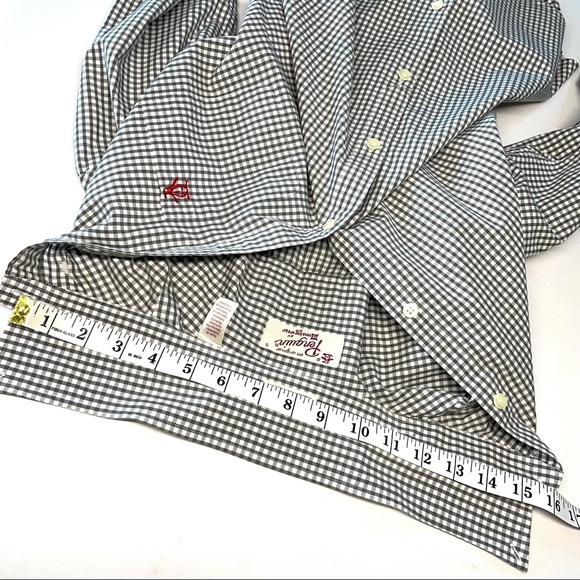 Original Penguin Men’s Casual Button Down Shirt Plaid Heritage Slim Fit Size S - Picture 15 of 16